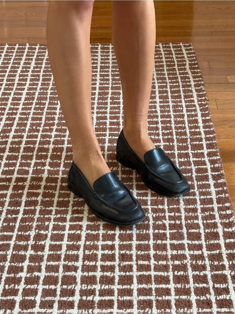 Madewell Black Leather Women's Loafers